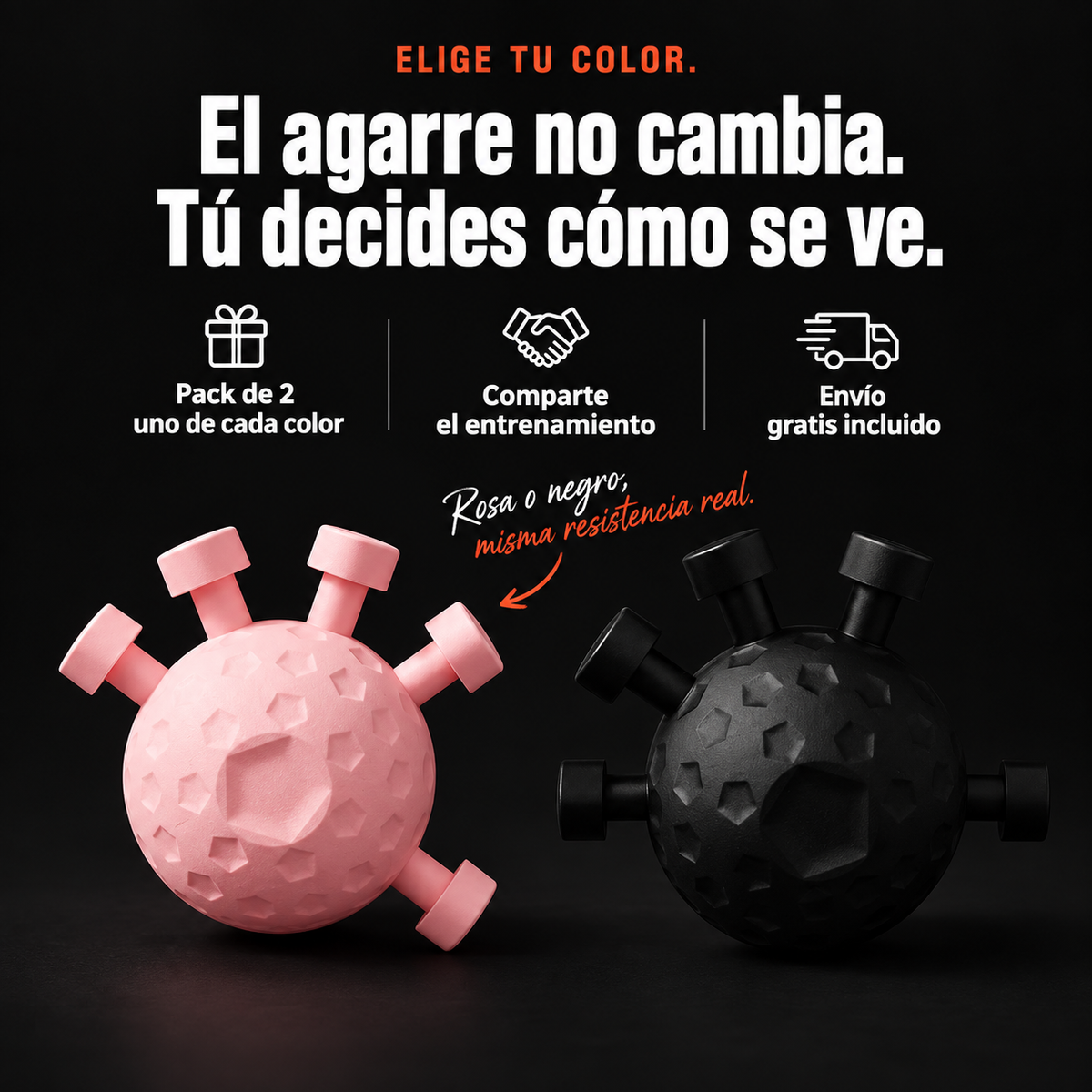 Entrenador de Antebrazo y Fuerza de Agarre