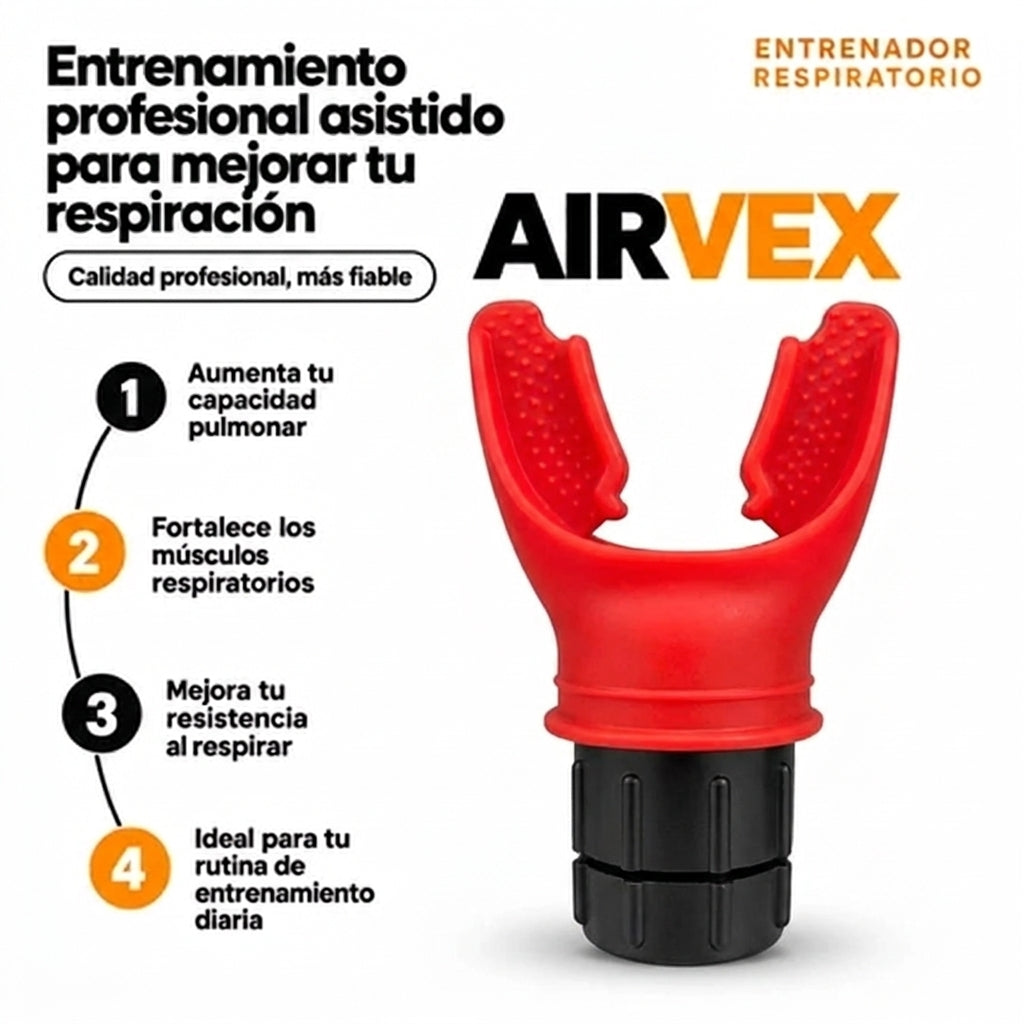 AIRVEX - Entrenador de capacidad aerobica ajustable.