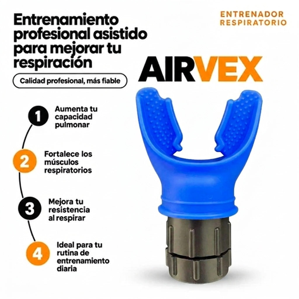 AIRVEX - Entrenador de capacidad aerobica ajustable.